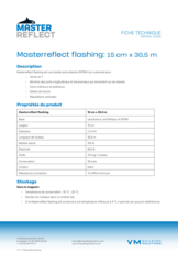 Masterreflect flashing 15x30,5 - FT
